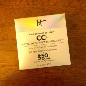 NWT IT COSMETICS CC+ ANTI-AGING AIRBRUSH POWDER SPF 50+ Medium